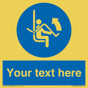 Custom Mandatory: Open safety bar of chairlift